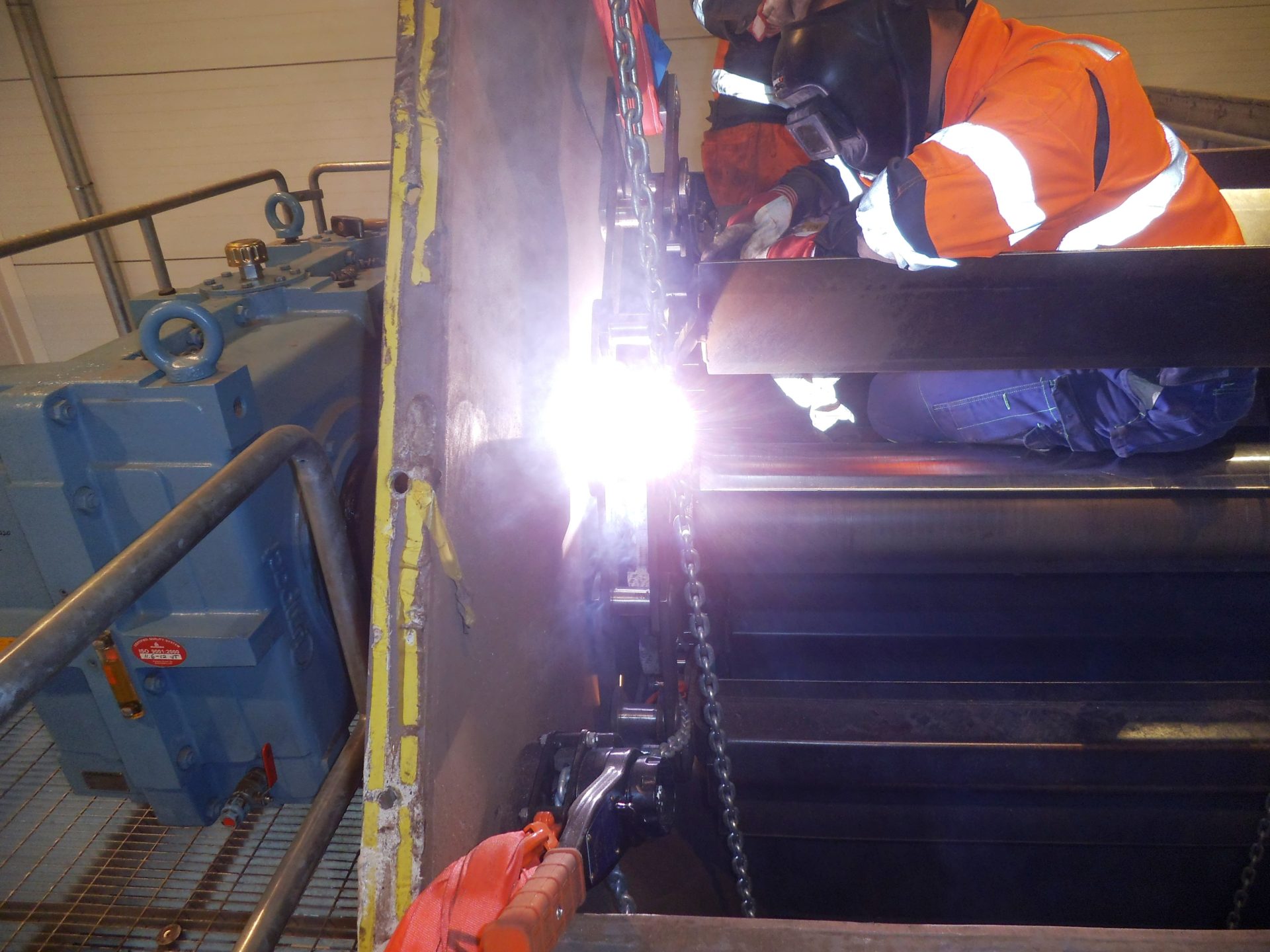 Chain conveyor repair